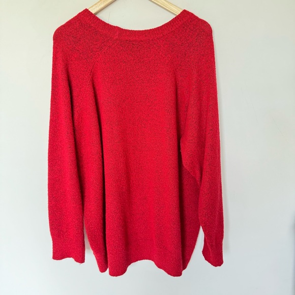 Torrid Pop Fizz Drink Sweater with Tinsel Christmas New Years Holiday Size 3 - Picture 7 of 7